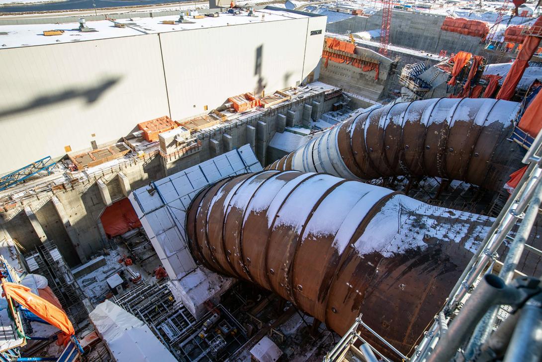 Penstock units 4 and 5. | February 2022